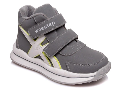 Демісезонні черевики Weestep (30р) 19 см світло-сірі
