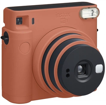 Камера моментальной печати FUJIFILM Instax Square SQ 1 Orange + Фотобумага Fujifilm Instax Square Rainbow (10 фото)