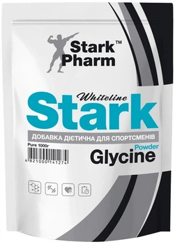 Гліцин Stark Pharm Glycine 1000 грамів без смакових добавок (58941)