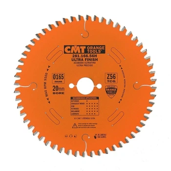 Пильный диск по ламинату CMT 165x20x56z (281.166.56H)