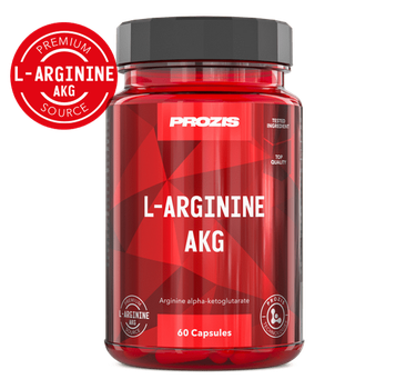 L-аргинин L-Arginine AKG Prozis 60 капсул (DFB008)
