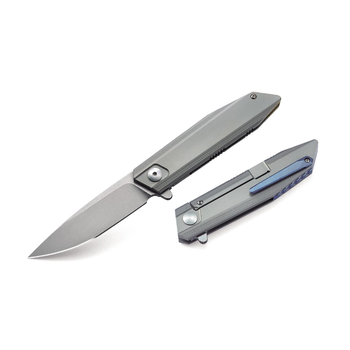 Нож складной карманный Bestech Knife SHOGUN Grey BT1701A (90/216 мм)