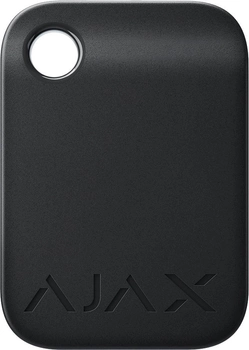 Бесконтактный брелок Ajax Tag чёрный, 3 шт (000022791)