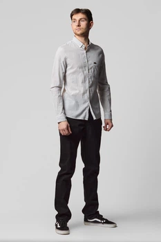 Рубашка Lee Slim Button Down Slim Fit (L66XNG12) Белый S-00