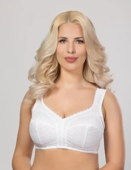 Бюстгальтер без косточек ELITA 215 белый 100G