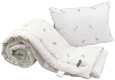 Набор всесезонный бамбуковый Руно Bamboo Style Одеяло 140х205 + Подушка 50х70 (924.52_Bamboo Style) (2000009622775)
