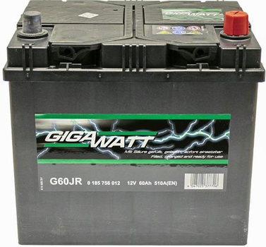 Автомобильный аккумулятор Gigawatt 60 Ah (+/-) (GW 0185756012)