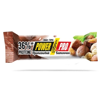 Батончик Power Pro 36% Nutella Горіх 60 г
