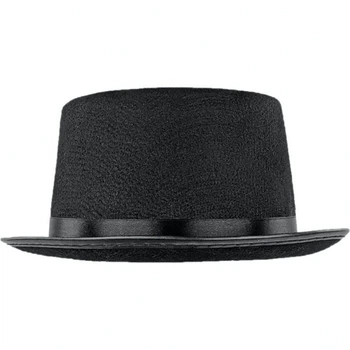 Капелюх Циліндр невисокий чорний SETA Decor 18-282BLK