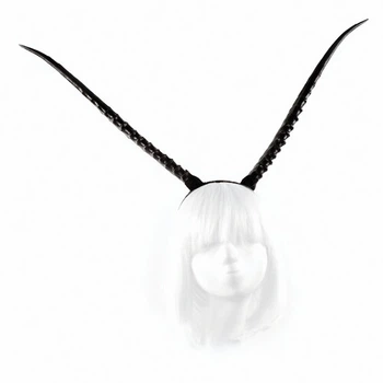 Обруч Рогу Крампус SETA Decor 19-128BLK