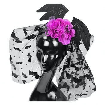 Обруч Wings&Rose з фатою SETA Decor 19-946VT