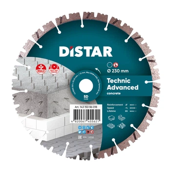 Круг алмазный Distar 232x2,6x12x22,23 Technic Advanced для армобетона&nbsp;(14315086018)