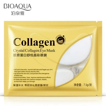 Гідрогелеві патчі під очі з колагеном Bioaqua Crystal Collagen Eye Mask, 7.5 м