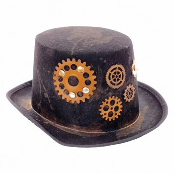 Циліндр Steampunk Гайки SETA Decor 19-484BLK-BZ