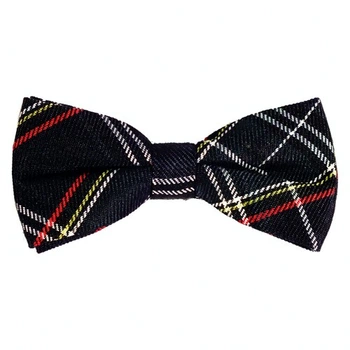 Галстук-бабочка Шотландка SETA Decor 13-896GR-D-BL