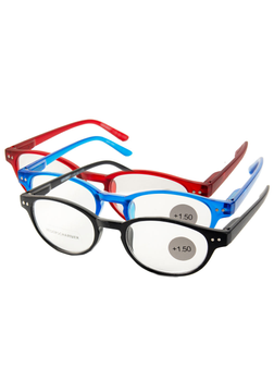 Набір окулярів для читання (3шт) +1,5 Graffiti 13х3,7см Різнобарвний 32000000054193