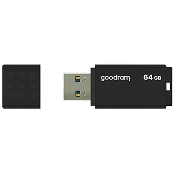 Флеш-накопичувач USB3.0 64GB GOODRAM UME3 Black (UME3-0640K0R11)