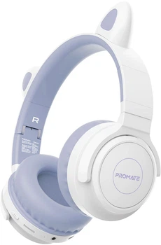 Навушники Promate Panda Lilac (panda.lilac)