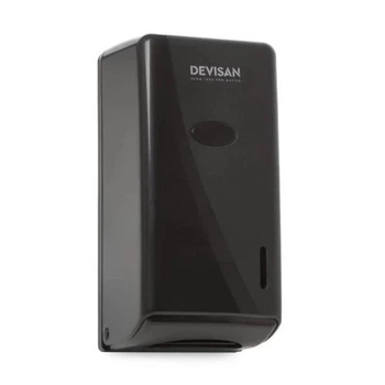 Диспенсер для листовой туалетной бумаги DEVISAN Черный