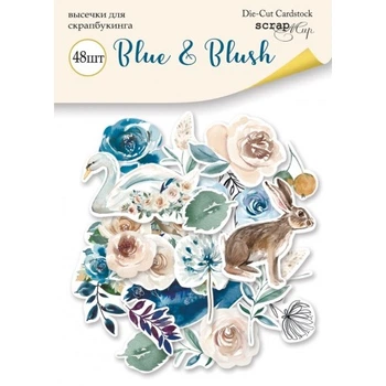 Набір вирубування для скрапбукінгу, Scrapmir 48шт Blue & Blush SM5000014