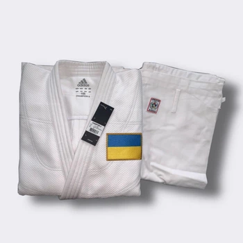 Кимоно Champion II Olympic IJF ADIDAS JIJFSMUOG WH белый размер 200