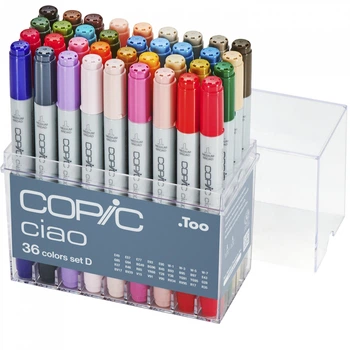 Набор спиртовых маркеров Copic Ciao Set D 36 шт. (22075364)