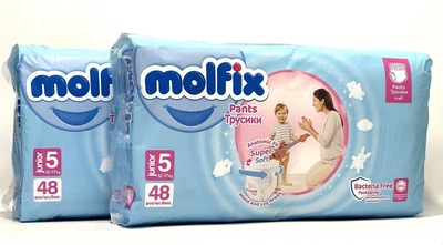 Підгузки-трусики Molfix 5 junior 12-17 кг 96 шт