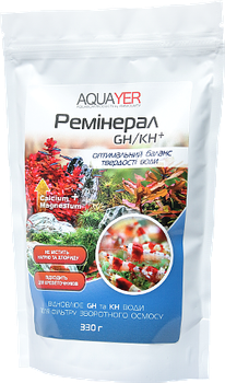 Средство для аквариума AQUAYER Реминерал GH/KH+ 330 г