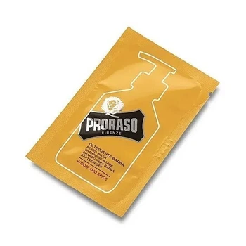 Тестер шампуня для бороды Proraso Wood & Spice Beard Shampoo 4мл