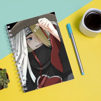 Скетчбук Sketchbook блокнот для рисования с принтом Naruto Наруто Дейдара