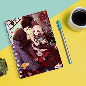 Скетчбук Sketchbook блокнот для рисования с принтом Jibaku Shounen Hanako-kun Туалетный мальчик Ханако 10