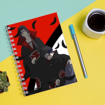 Скетчбук Sketchbook блокнот для рисования с принтом Naruto Наруто Итачи 4