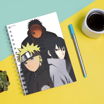 Скетчбук Sketchbook блокнот для рисования с принтом Naruto Наруто 17