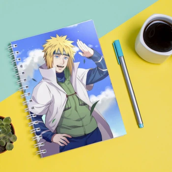 Скетчбук Sketchbook блокнот для рисования с принтом Naruto Наруто Минато