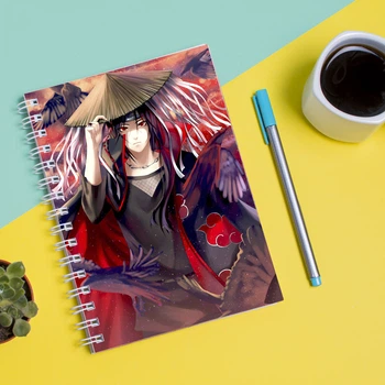 Скетчбук Sketchbook блокнот для рисования с принтом Naruto Наруто Итачи 5