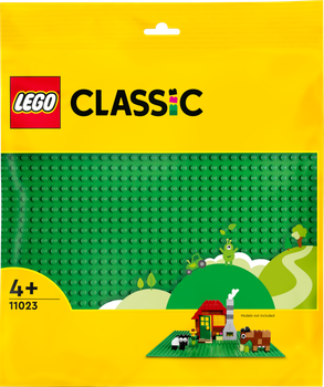 Конструктор LEGO Classic Зелена базова пластина 1 деталь (11023)