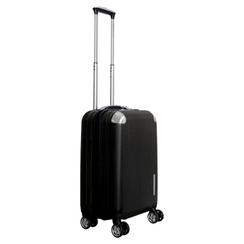 Валіза маленька з полікарбонату Mont Blanc 20” Vip Collection темно-сіра