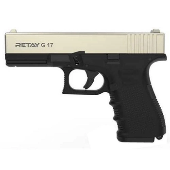 Пистолет стартовый Retay G17. 9 мм. Satin