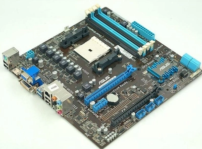 Материнская плата Socket FM2 ASUS F2A55-M SLI ( sFM2, DDR3, AMD A55 , PCI-Ex16, USB 3.0 ) Б/У