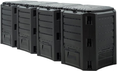 Компостер IKSM1600C-S411 Prosperplast 1600 L 4 модуля