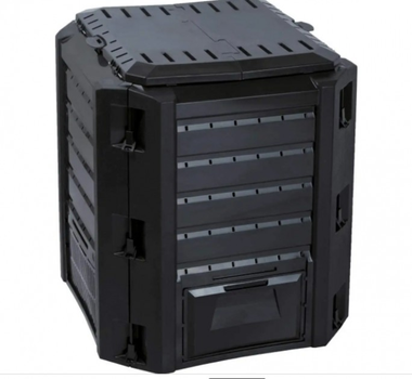 Компостер 380 L Черный Prosperplast IKST380C-S411