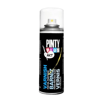 Лак аэрозоль для масляных красок PintyPlus Art&Craft 200мл