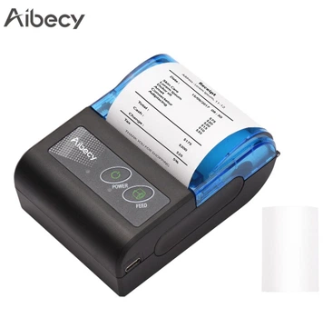 Термочековий Принтер Aibecy Mini BT, BT/USB чековий 58 мм