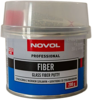 Шпаклівка скловолокно 200г NOVOL FIBER