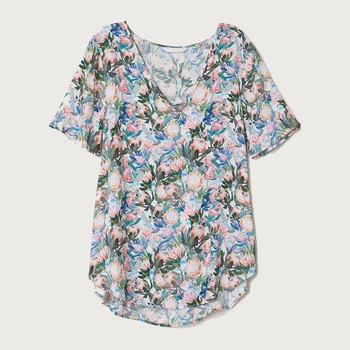 Блузка женская H&M 0626813 36 Белая (KAY2000001295731)