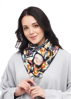 Шарф "Эдинбург" большой MyScarf теплый универсальный кошачьи истории
