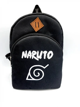 Рюкзак Наруто молодіжний рюкзак для підлітків Naruto чорний рюкзак.
