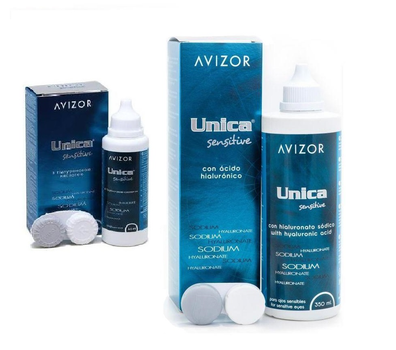 Розчин для лінз Avizor Unica Sensitive 350+60 мл