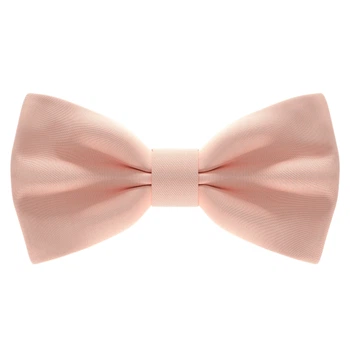 Бабочка Bow Tie House атласная персиковая большая 10032L