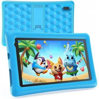 Детский планшет с родительским контролем Beneve M7152 7"IPS Android 10 2/16Gb + чехол Blue